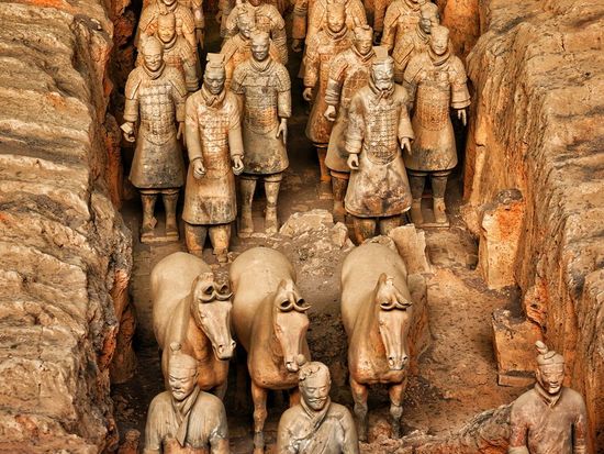 Fingerprints show women, teens among makers of 2,200-year-old Terracotta Warriors, not just men's work: study