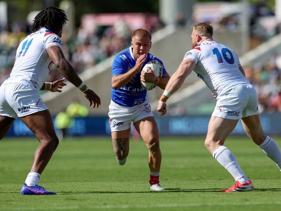 England thrash France 82-0 to keep Rugby League World Cup hopes alive