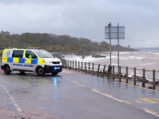 UK endures second big storm of the weekend, with the north bearing the brunt this time