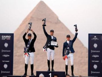 Belgian rider Devos wins as Global Champions Tour debuts in Cairo