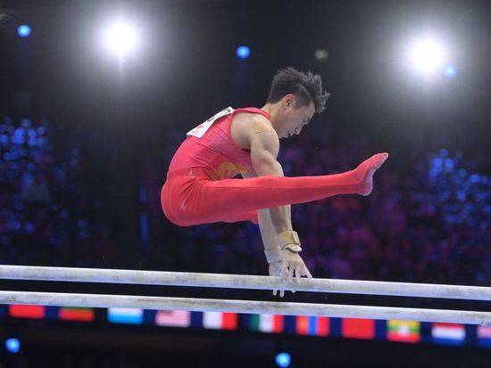 Zou wins parallel bars gold as gymnastics worlds conclude
