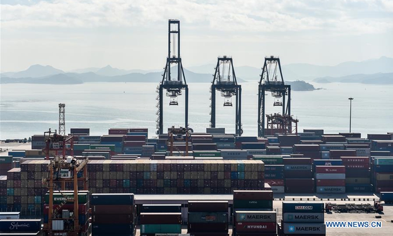 A wharf in Yantian port zone of Shenzhen port in south China's Guangdong Province. File Photo: Xinhua