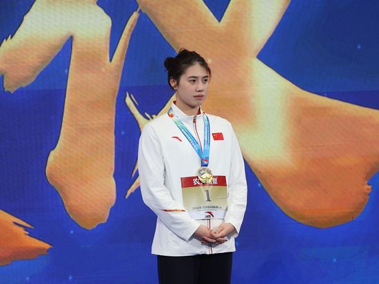 Zhang Yufei, Zhang Zhanshuo shine as Asian records tumble in Beijing