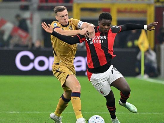 Serie A football match: AC Milan vs. Bologna