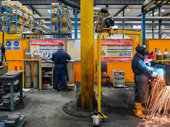 China's manufacturing PMI at 49.3, non-manufacturing PMI at 49.7 in October