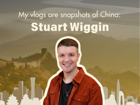 My vlogs are snapshots of China: Stuart Wiggin