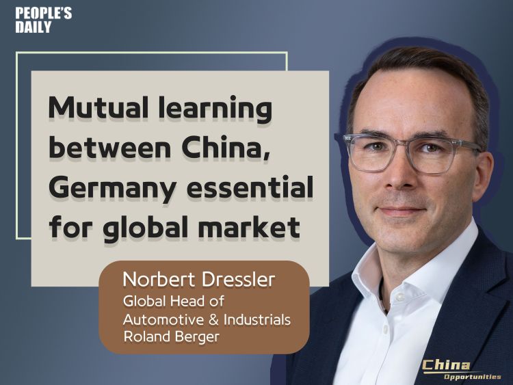 China Opportunities | Mutual learning between China, Germany essential for global market: German exe