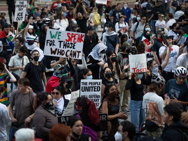 Protests spread across US despite Trump threats