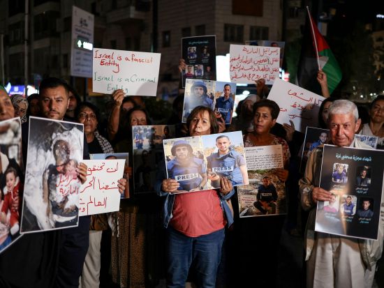 UN condemns Israel for killing 6 journalists in Gaza