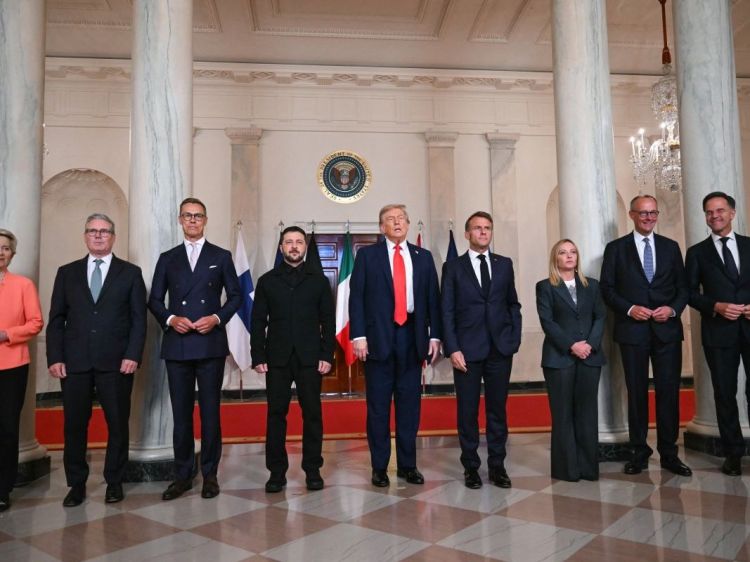 Trump meets Zelensky, European leaders on resolving Ukrainian crisis