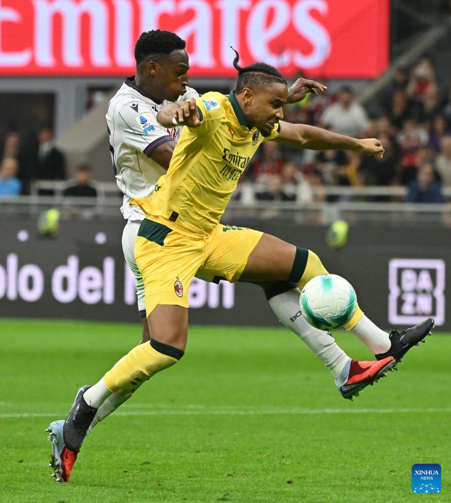 Serie A Football Match AC Milan Vs Bologna serie-a-football-match-ac-milan-vs-bologna
