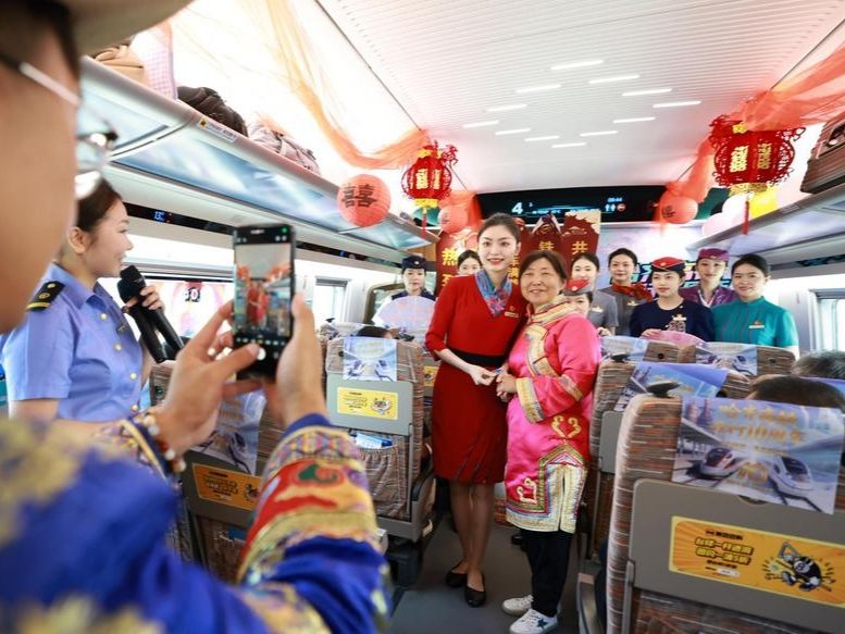 China's railway passenger trips hit new high during Jan-Aug