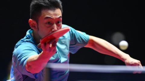 Highlights of table tennis matches at National Games on Nov. 9