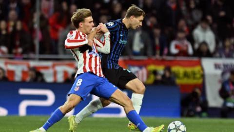 UEFA Champions League football match: Atletico de Madrid vs. Inter Milan