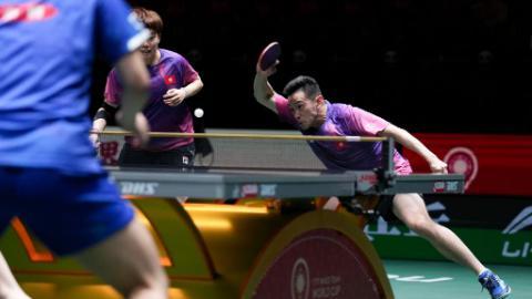 ITTF Mixed Team World Cup stage 2 group match: Japan vs. China's Hong Kong