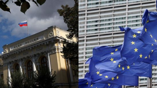 Russian central bank says EU plans to use its assets are illegal