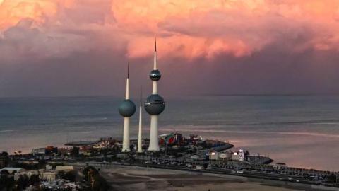 City view of Kuwait City, Kuwait