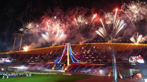 Closing ceremony of 33rd Southeast Asian Games held in Bangkok