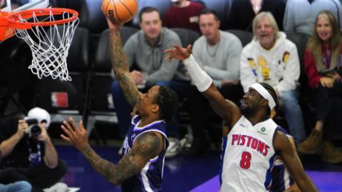 NBA: Detroit Pistons vs. Sacramento Kings