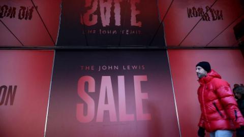 Oxford Street bustles with shoppers during Boxing Day sales