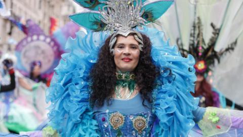 Annual New Year's Day Parade held in London