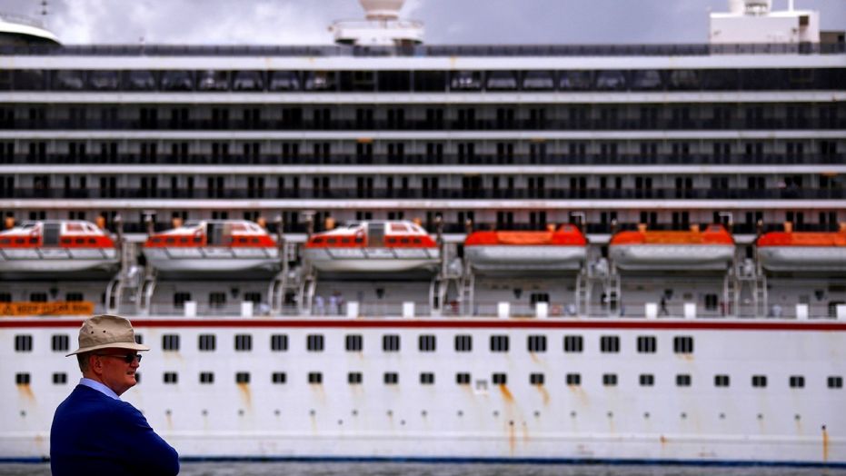 Carnival Cruise Line confirmed that "a large family group" was removed from its Carnival Legend liner (seen above in May 2017) over "disruptive and violent acts" they were involved with on Friday morning.