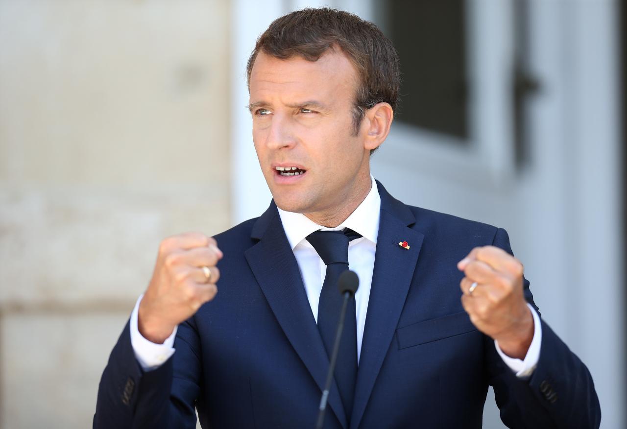 Image result for macron reuters