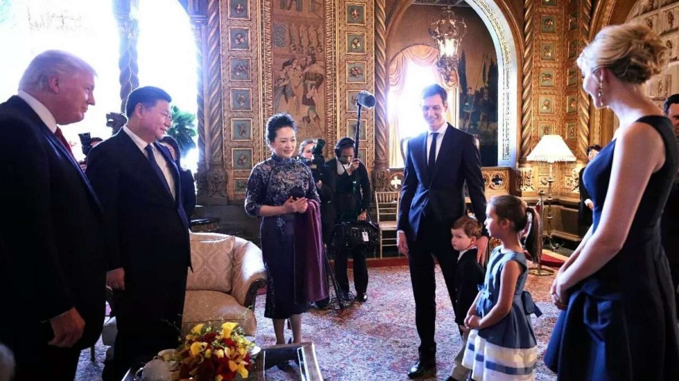 Image result for daughter Reading Chinese poems in front of Xi