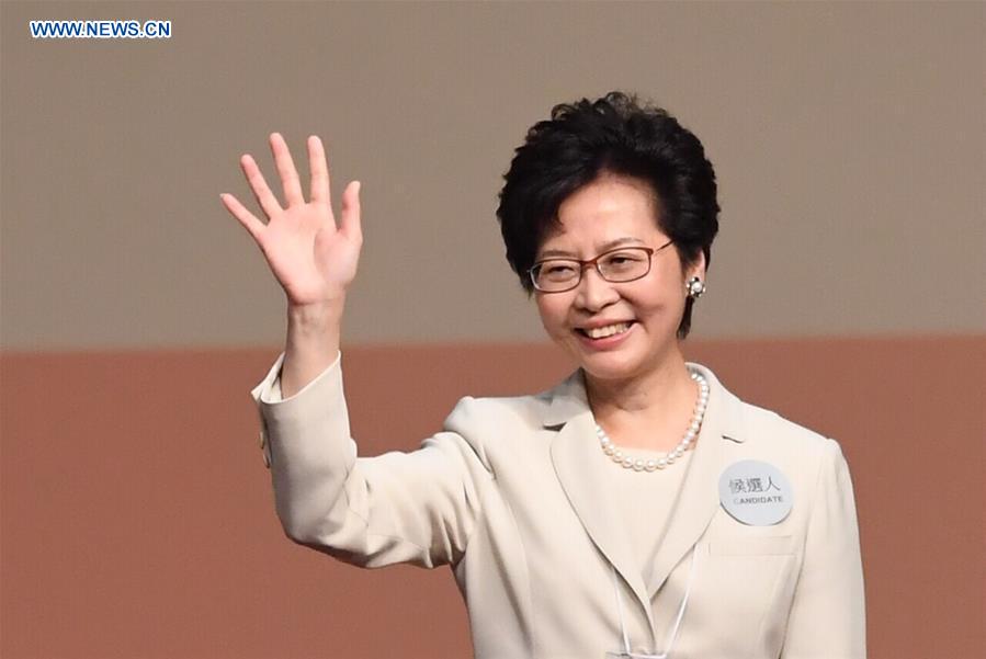 Image result for Cheng Yuet-ngor  xinhua