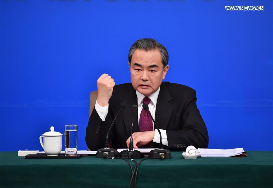 Image result for Chinese Foreign Minister Wang Yi xinhua