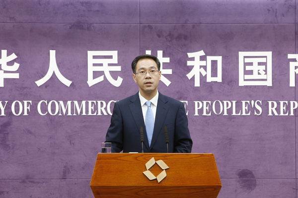 Image result for Gao Feng, spokesperson of the Ministry of Commerce