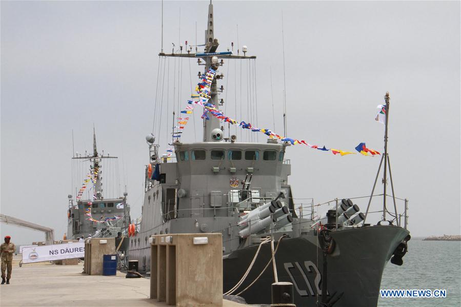 NAMIBIA-WALVIS BAY-CHINESE BUILT NAVAL VESSELS