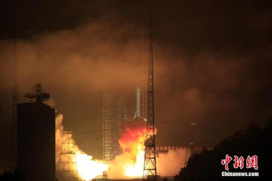 China launches the communication satellite 