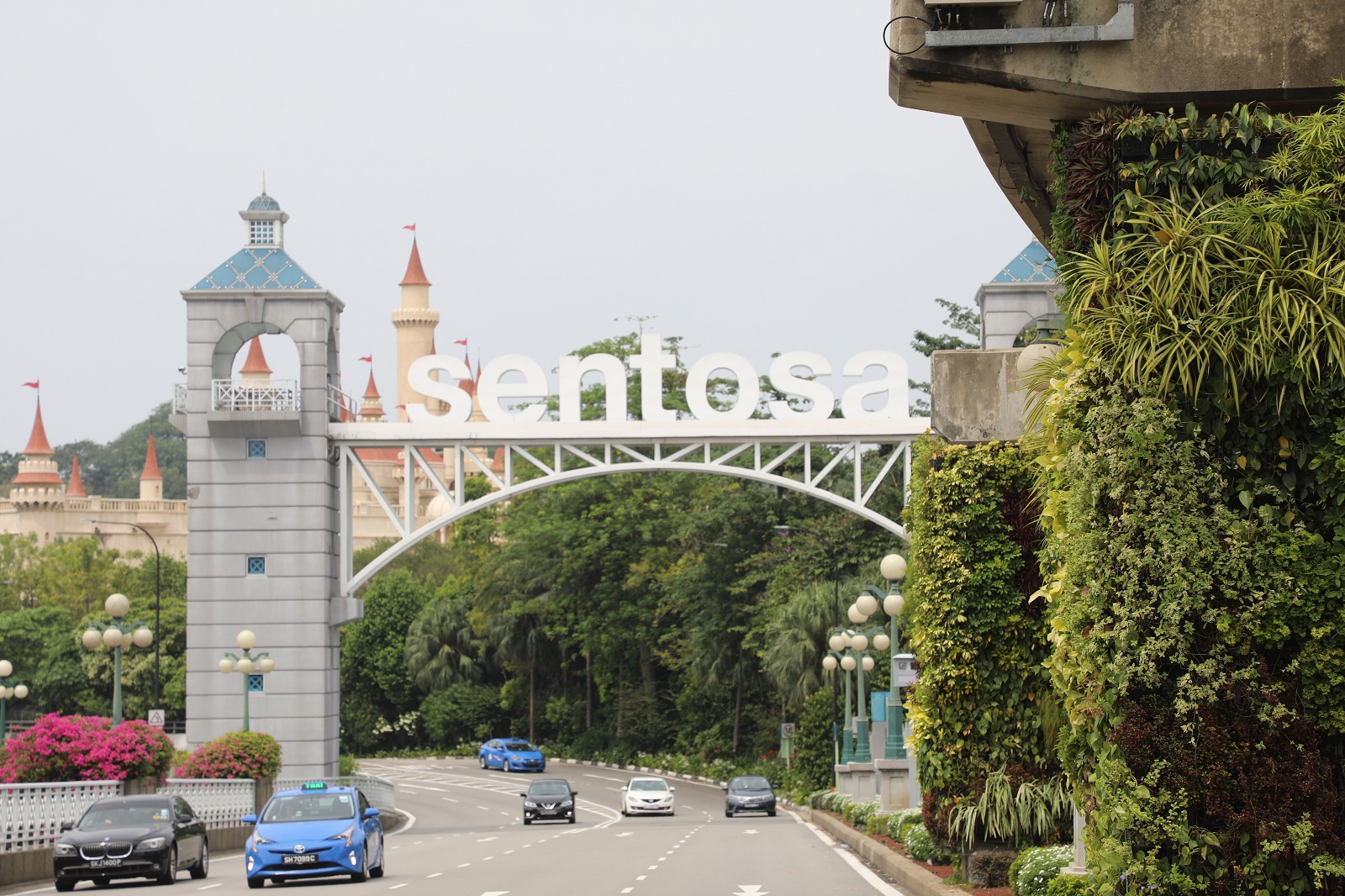 Sentosa Gateway, which is the only way to Sentosa from Singapore city.JPG