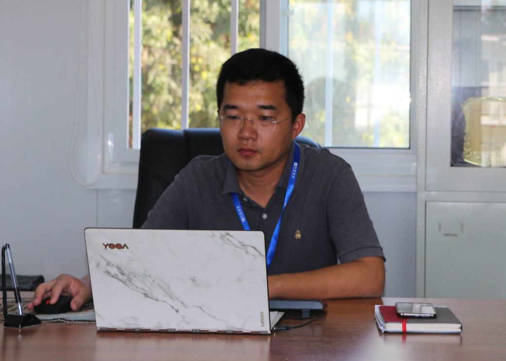 Ma Shuai, General Manager of China Construction Steel Structure Corporation PNG [Photo: Lin Xin]