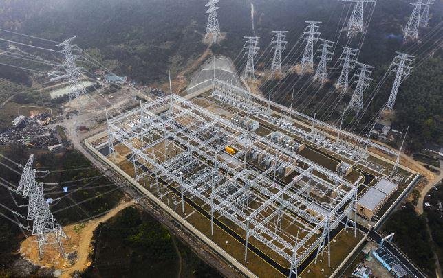 High Speed Power Line Ultra-high voltage power line put into operation in east China